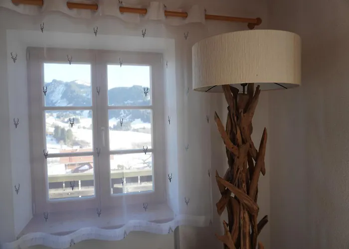 Bergzeit Auf 1000 M Hoehe Mit Balkon, Parkplatz, Wlan, Kueche * Wertach